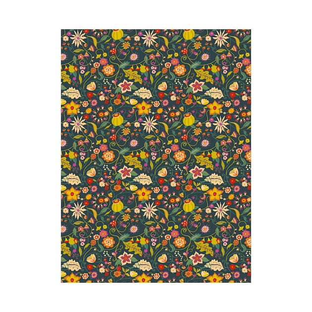 ramage kids floral fantasy by Remotextiles