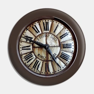 Old French Clock Design Pin