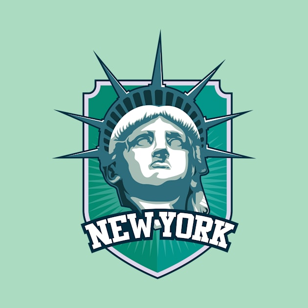 NY badge by Sergey