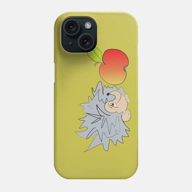 Hedgehog Phone Case by Alekvik