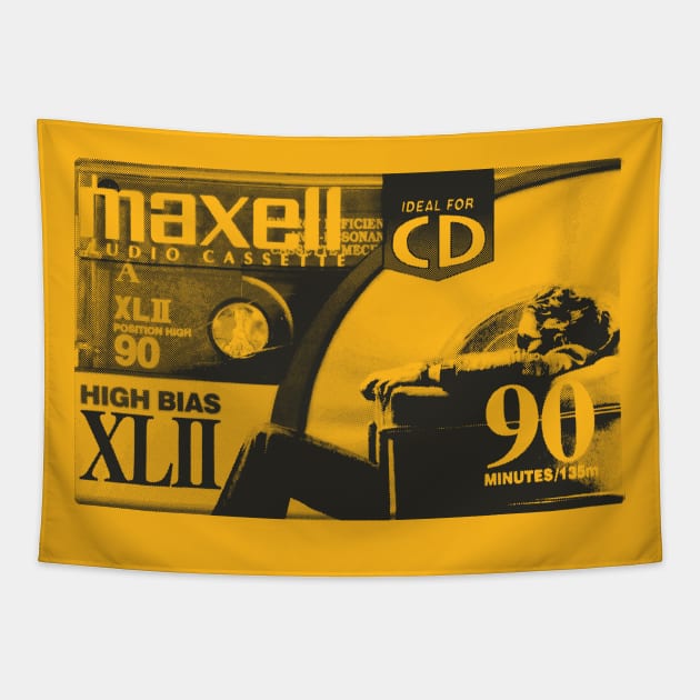 MAXELL HIGHT BIAS 90S Tapestry by ngaritsuket