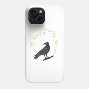 Moon Crow Phone Case