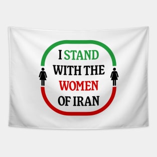 I Stand With The Women Of Iran - Women Life Freedom Tapestry