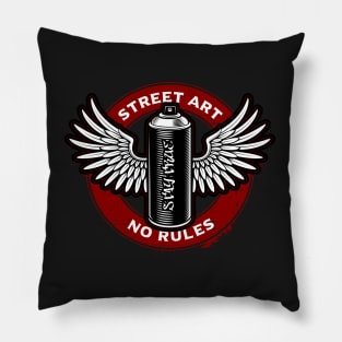 Street Art Pillow