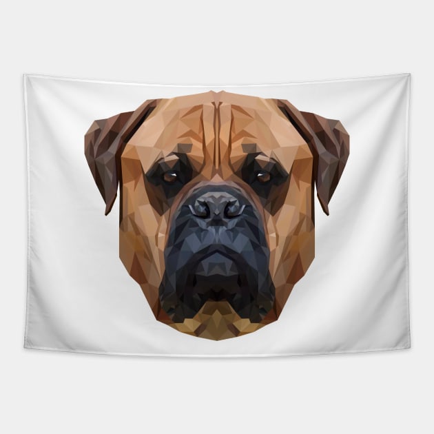 Bull Mastiff Tapestry by Edwardmhz