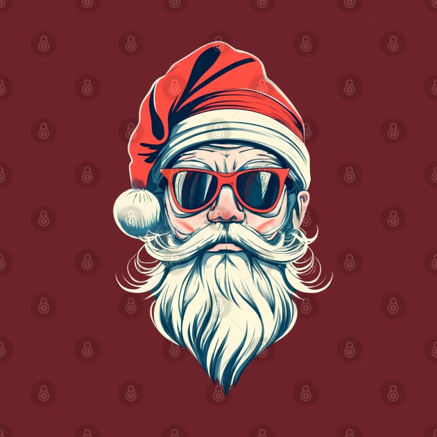 Santa Claus with glasses by Aldrvnd