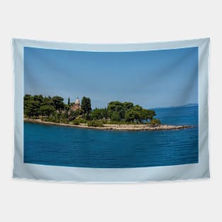 Petrinovic Mausoleum on Brac Island, Croatia Tapestry