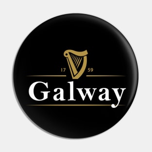 Galway Irish Drink Pin