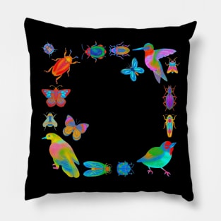 Winged Biodiversity Ring Pillow