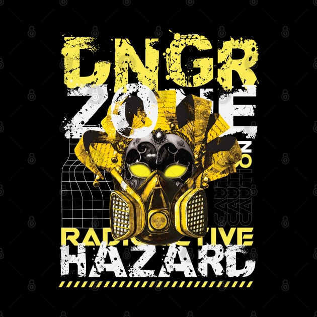 Danger Zone Radioactive Hazard by RadioaktivShop