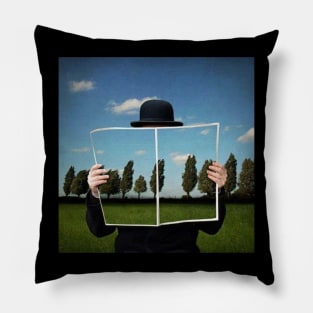 Rene Magritte Read The Book Pillow