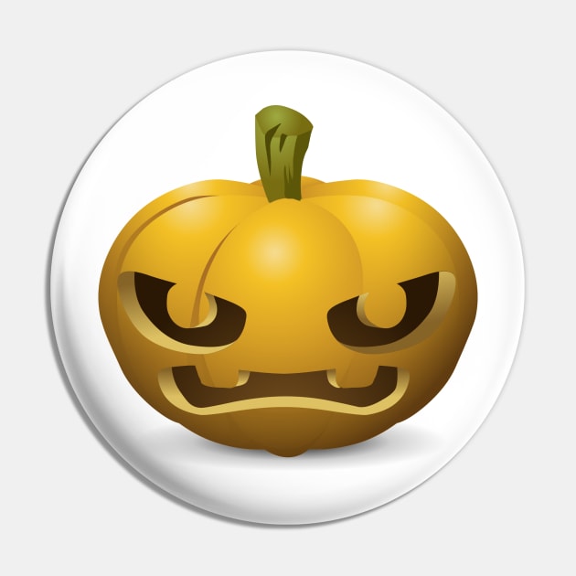 Halloween pumpkin Pin by  Colorful&Goldie