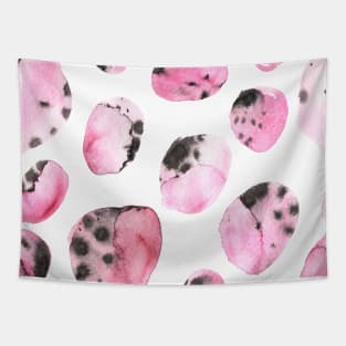 watercolor polka dots seamless pattern Tapestry