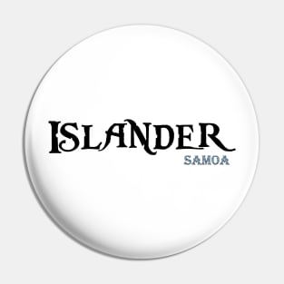 Islander - Samoa Pin