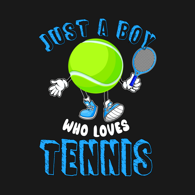 Just A Boy Who Loves Tennis by NatalitaJK