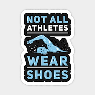 SWIMMING: Athletes Shoes Magnet