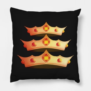 Three Crowns Pillow