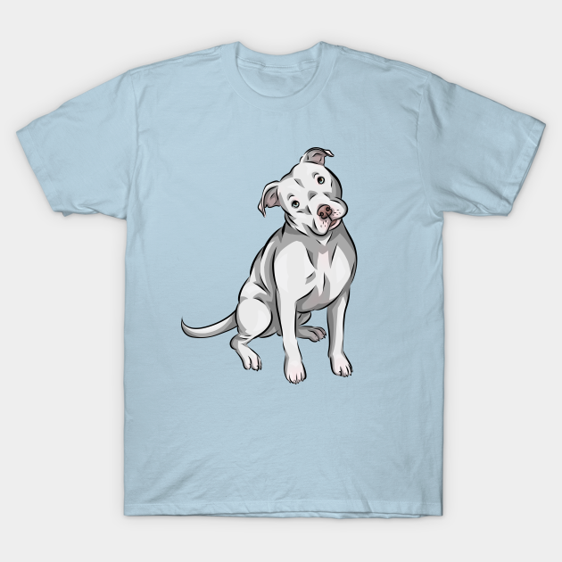 pitbull white shirt
