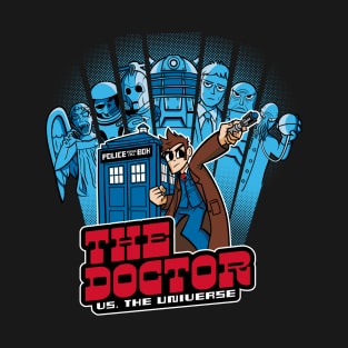 The Doctor VS. The Universe 10th Edition T-Shirt