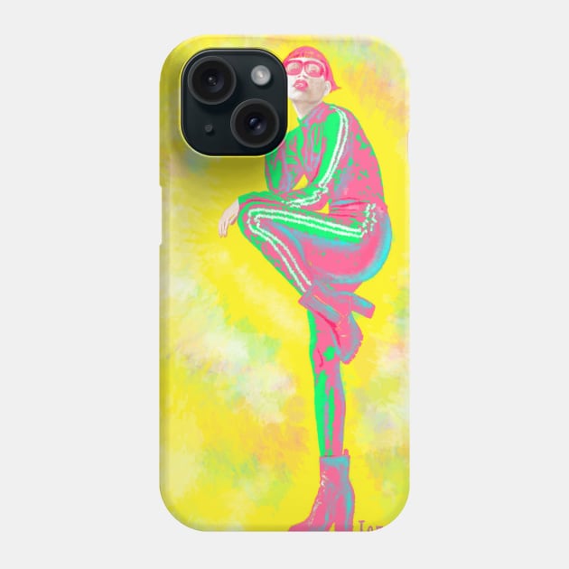 Yoga Phone Case by I am001