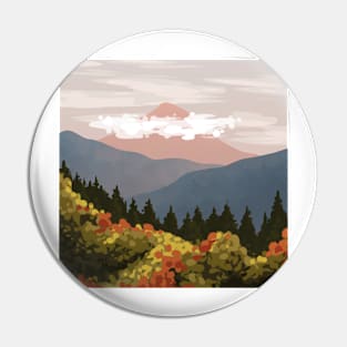 Summer Mountain Pin