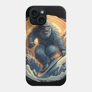 Yeti Snowboarding Club Phone Case