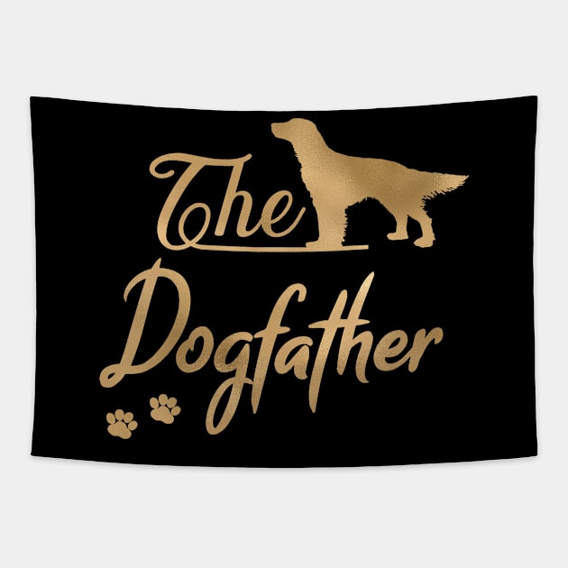 The English Setter Dogfather Tapestry by JollyMarten