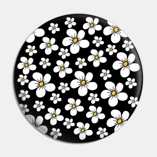 white blooming flower, blossoms, bloom, floral flowerpattern Pin