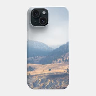 Snow on Winter Mountains Phone Case