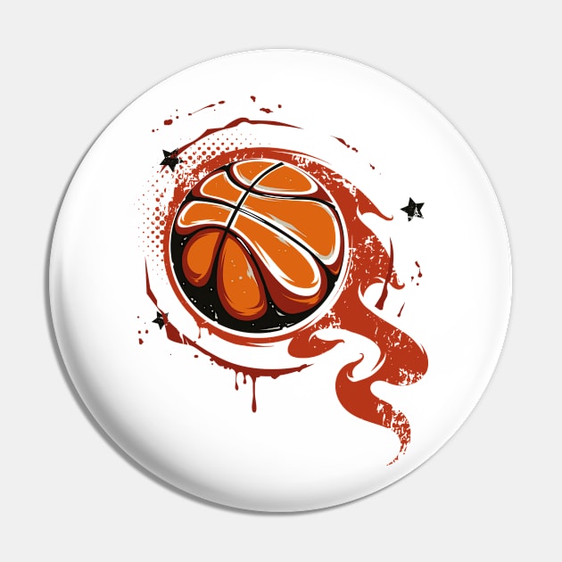 Basketball Best Basketball Player & Fan Gift Pin by chrizy1688
