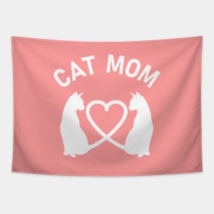 Cat Mom cat lover gift Tapestry