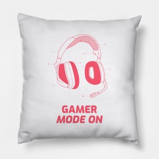 Gamer Mode On Pillow