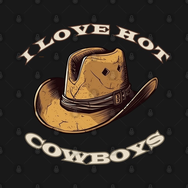 I Love Hot Cowboys by FrogandFog