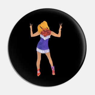 Miley in the U.S.A. Pin