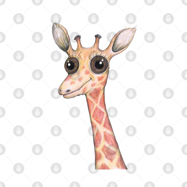 Cute comic giraffe by Bwiselizzy