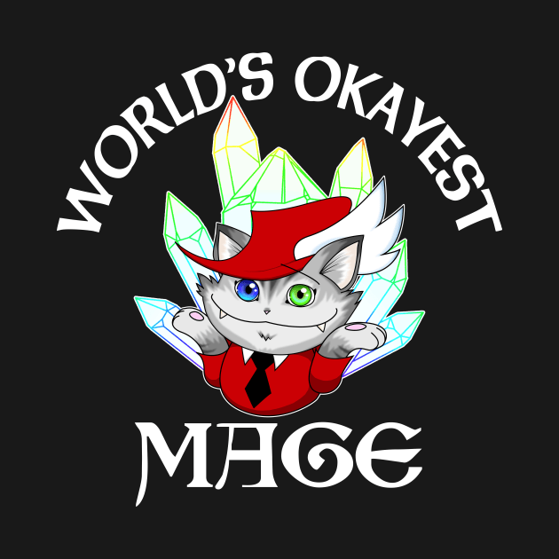 World's Okayest Mage (dark) by TheWellRedMage