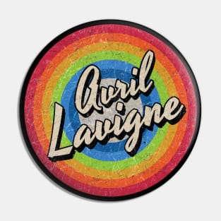 Vintage Style circle - Avril Lavigne Pin