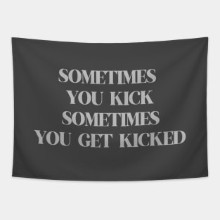 Kick, silver Tapestry