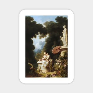 Jean-Honore Fragonard - Love Letters Magnet