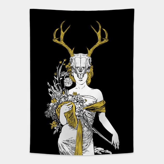 Witch Witch Tapestry TeePublic