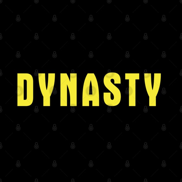 Dynasty Title Logo by Hoydens R Us