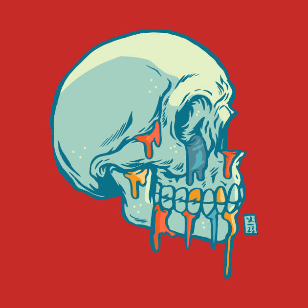 Paint Skull by Thomcat23