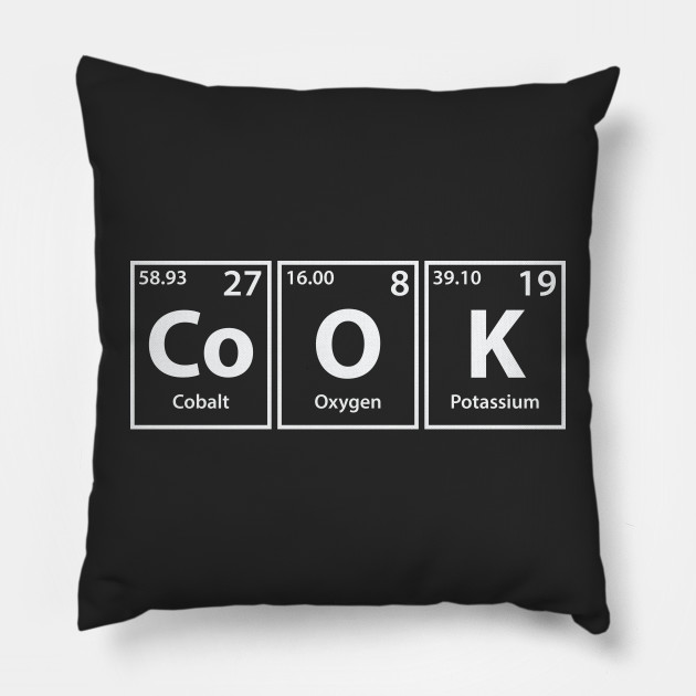 Cook (Co-O-K) Periodic Elements Spelling