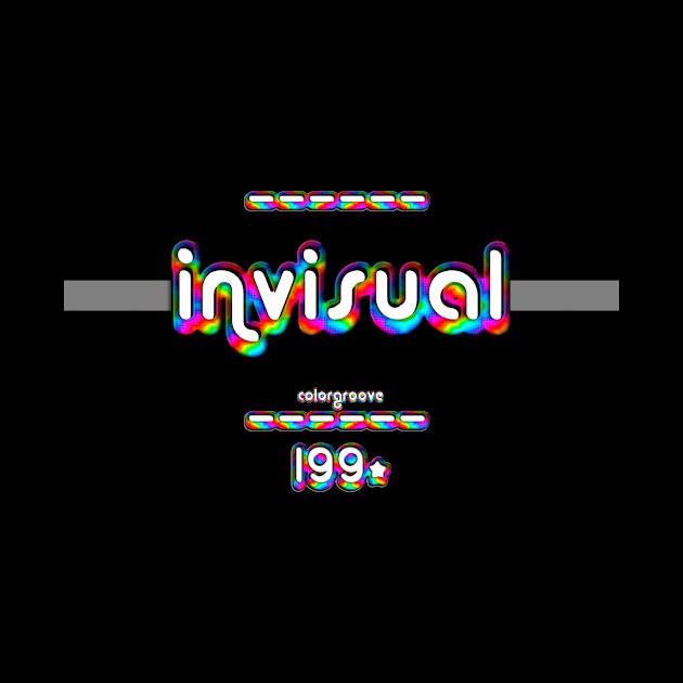 Invisual 1990 ColorGroove Retro-Rainbow-Tube nostalgia (wf) by Blackout Design