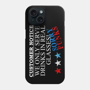 Customer Notice Phone Case