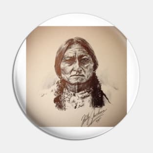 Sitting Bull Pin