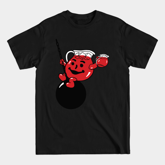 Discover Kool Aid Man- Wrecking Ball (No Text) - Kool Aid Man - T-Shirt