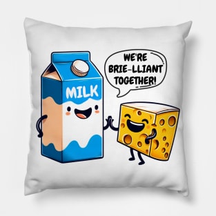 Milk and cheese best Buddies Pillow