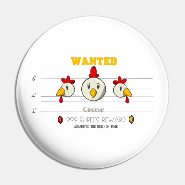 Wanted Pin by Serrah