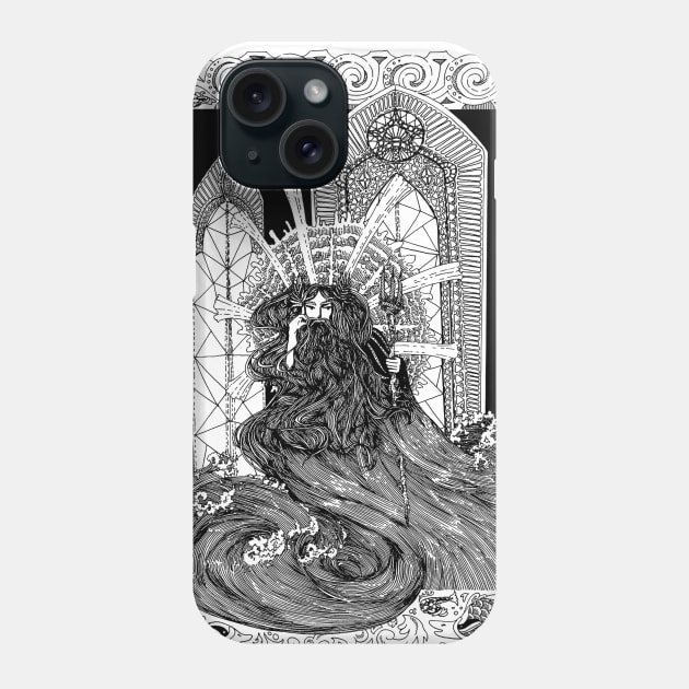 Sea king Phone Case by ShumsterArt